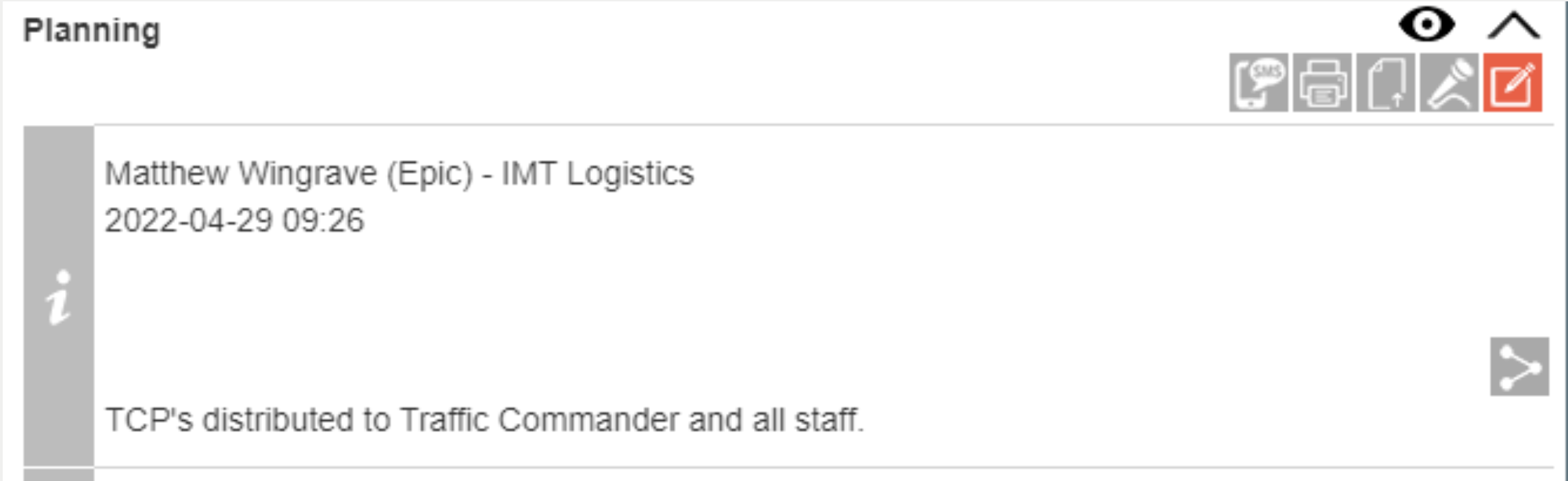 Collaboration Screenshot