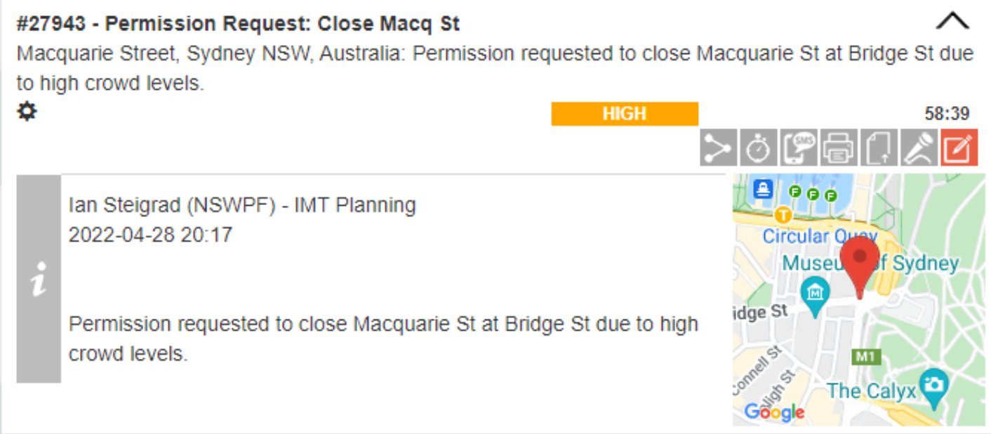 Tasks Panel Screenshot